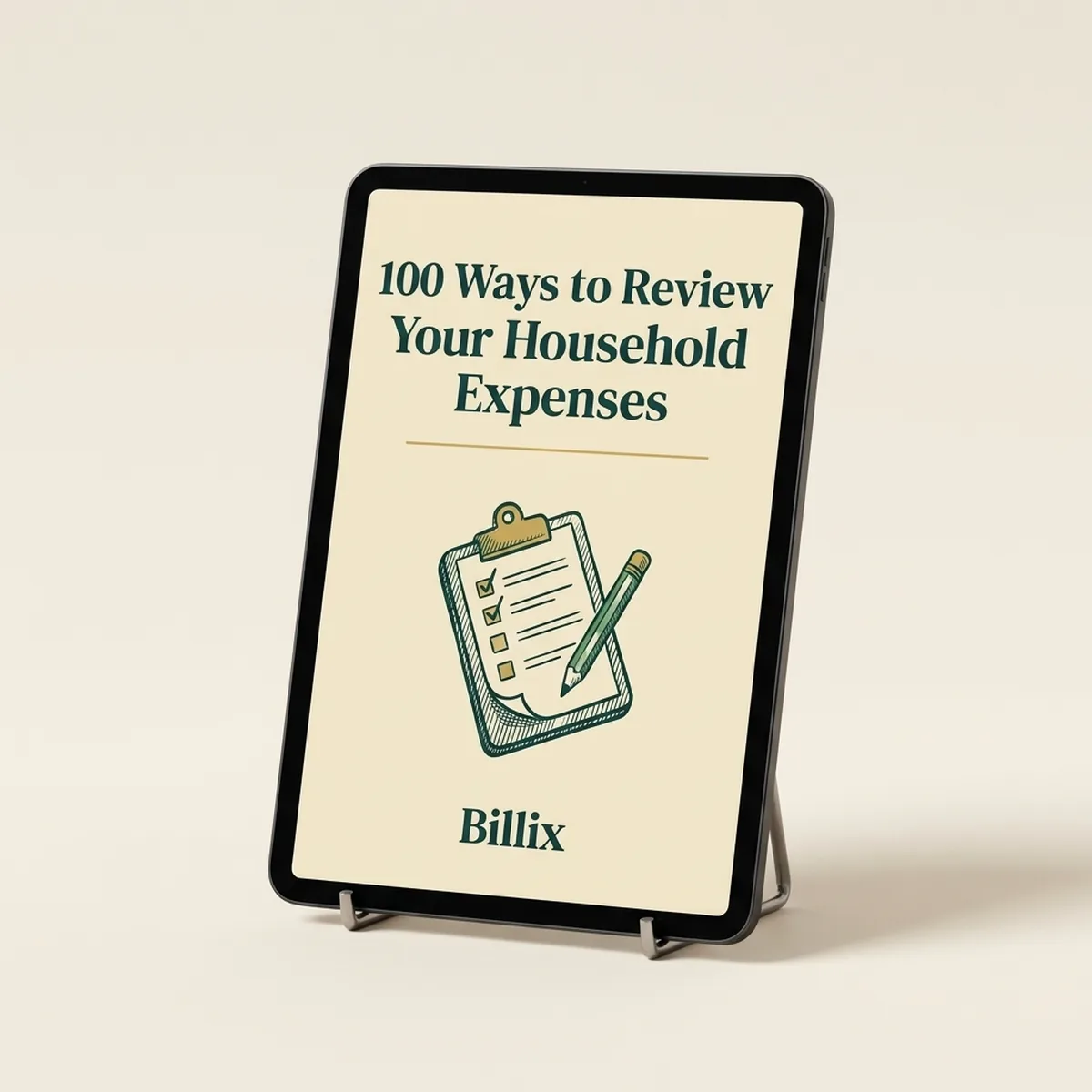 100 Ways to Review Your Household Expenses (Ebook)