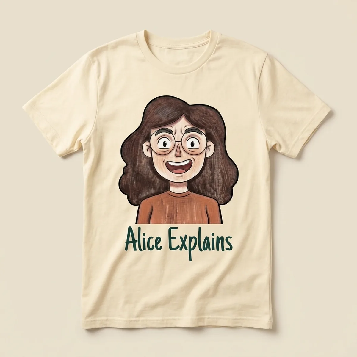 Alice Explains T-Shirt