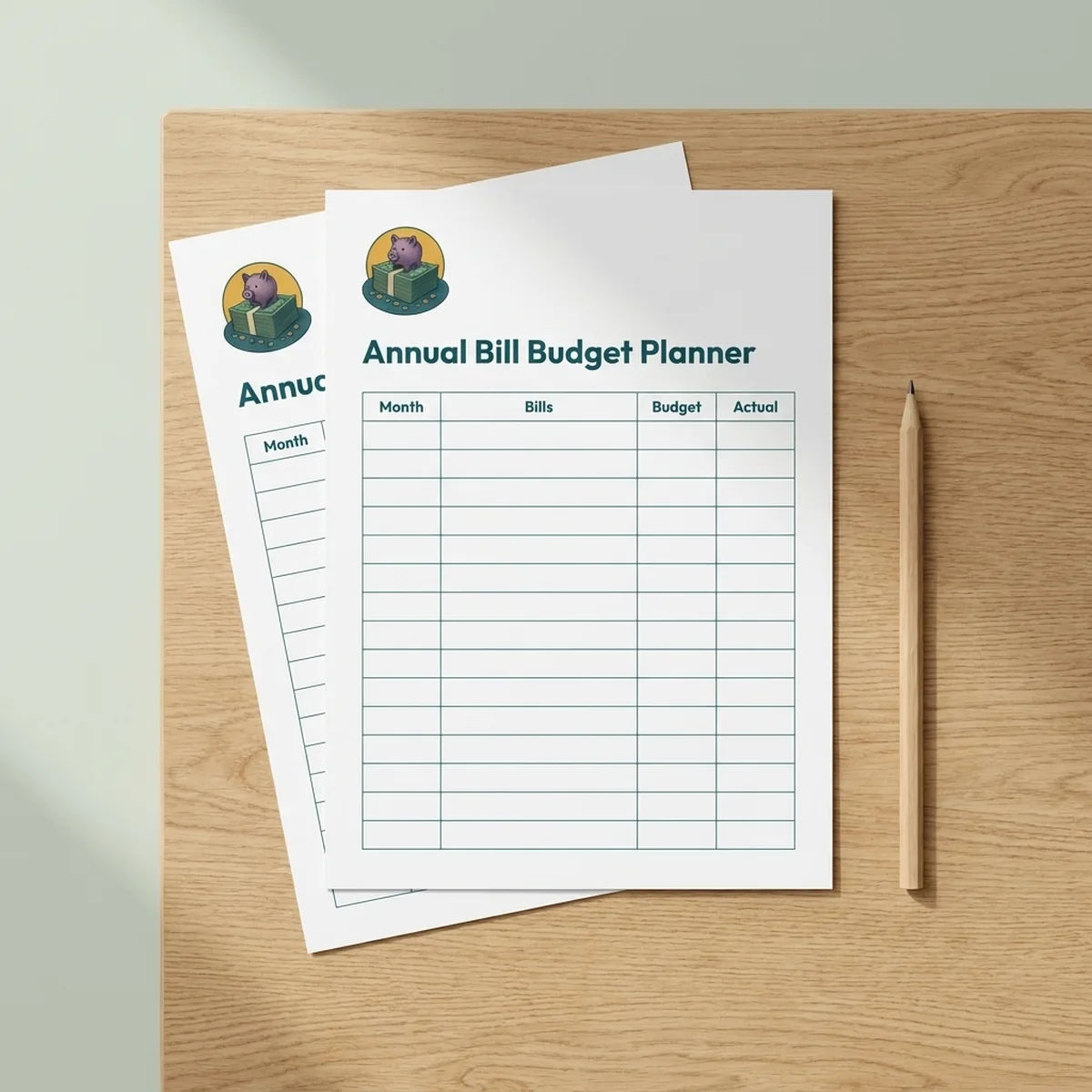 Annual Bill Budget Planner