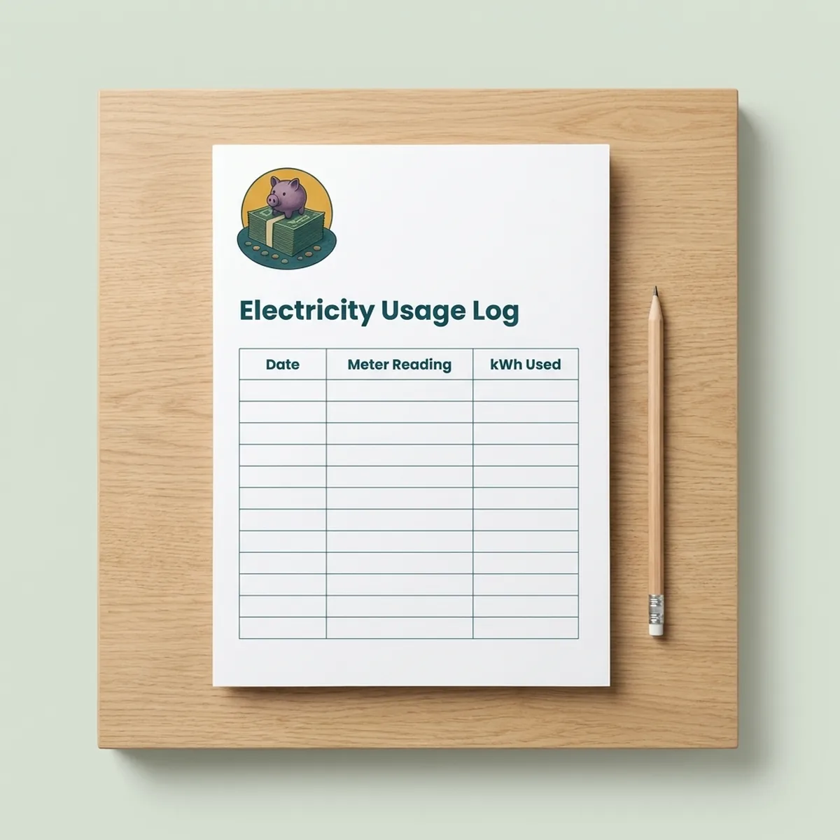 Electricity Usage Log