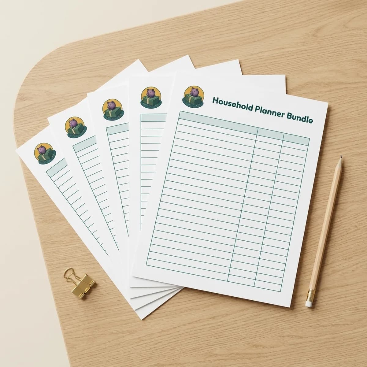 Complete Household Planner Bundle